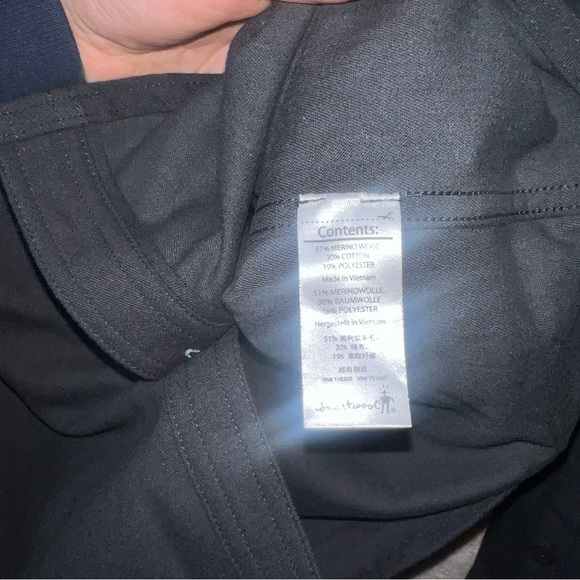 Smartwool Akalii Solid Flannel Shirt Mens Small Gray - Picture 5 of 6